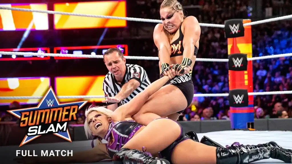 Alexa Bliss vs. Ronda Rousey – Raw Women’s Title Match: SummerSlam