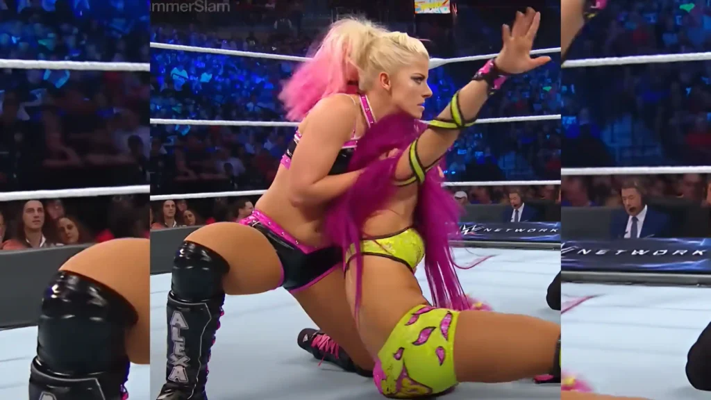 Alexa Bliss vs. Sasha Banks – Raw Women’s Title Match