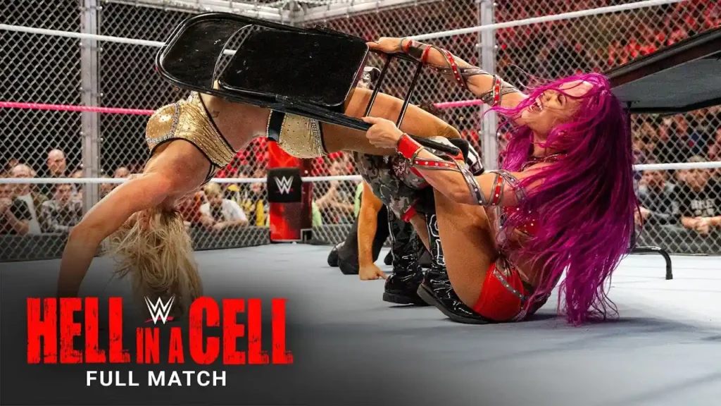 Sasha Banks vs. Charlotte – Raw Women’s Title Hell in a Cell Match Summary & Result